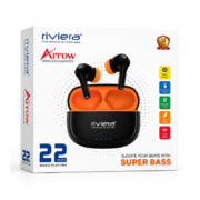 Riviera Arrow Wireless Earbuds with Bluetooth 5.4 & 22 Hours Playback