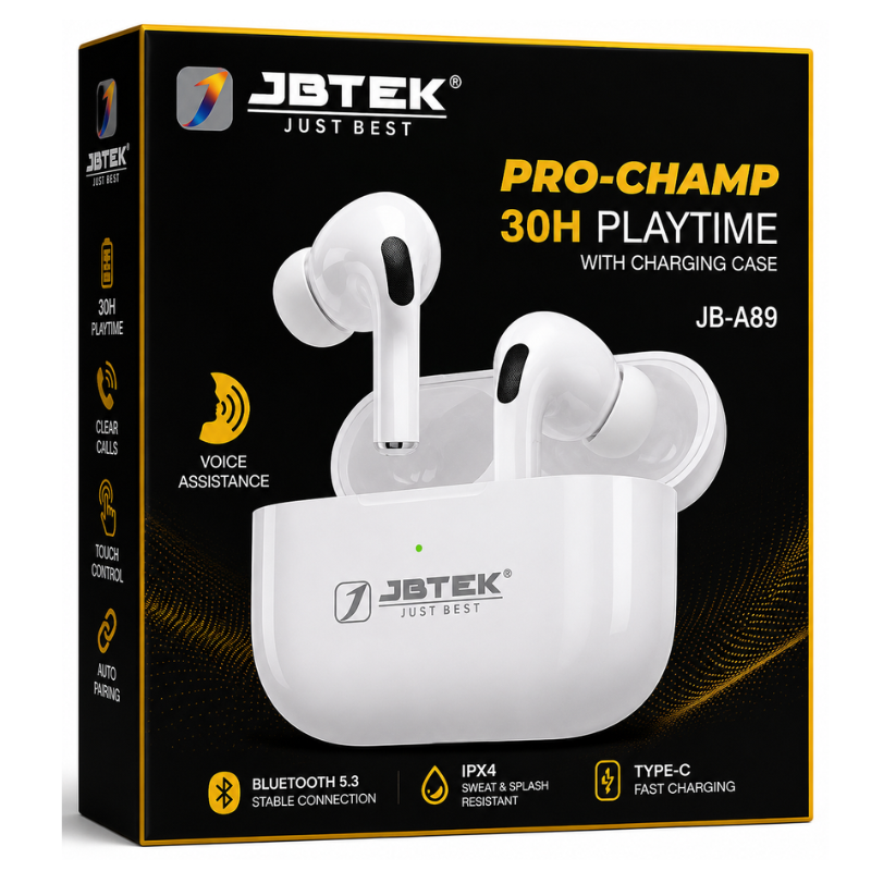 JBTEK Pro-Champ JB-A89 True Wireless Earbuds